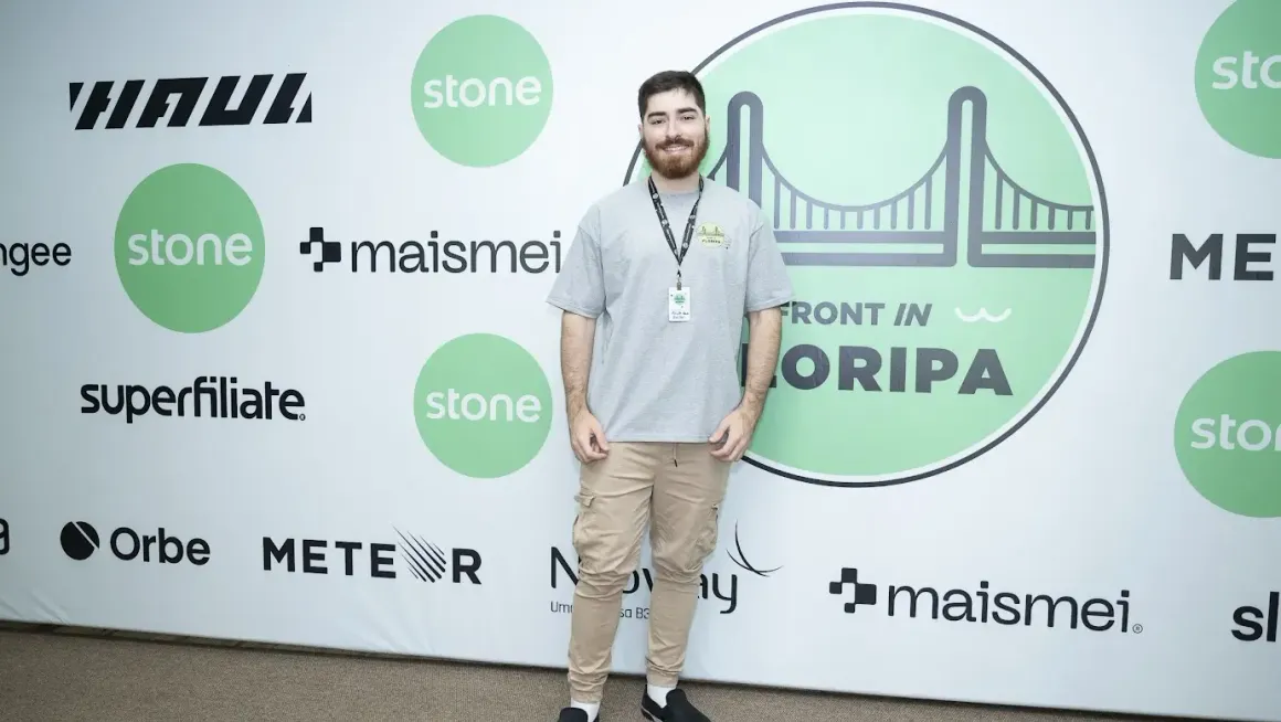 Thiago Nunes Batista no evento FrontInFloripa 2023