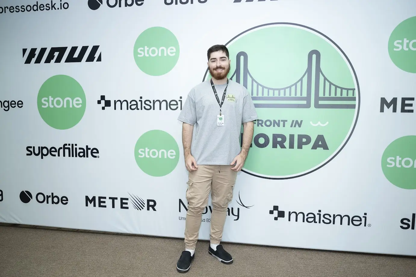 Thiago Nunes Batista no evento FrontInFloripa 2023